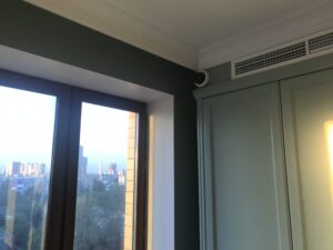 установка видеонаблюдения в квартире москва